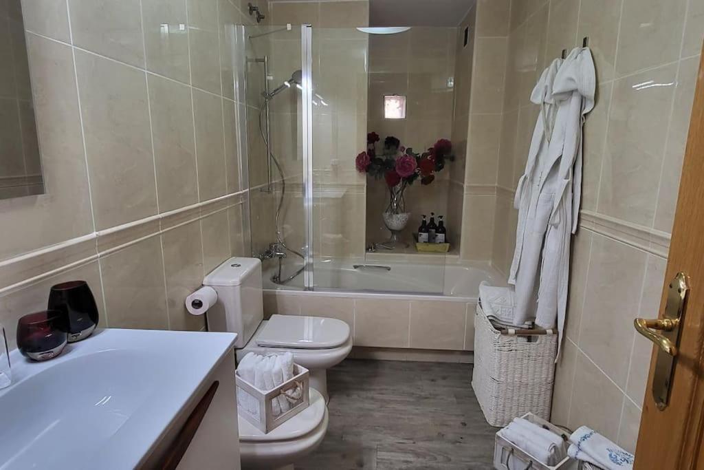 Alojamiento Centrico La Buganvilla Aranda de Duero Esterno foto